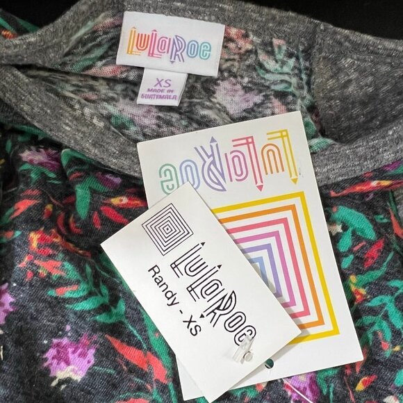 LuLaRoe Women's Size XS Randy Baseball Shirt NWT - Picture 6 of 6